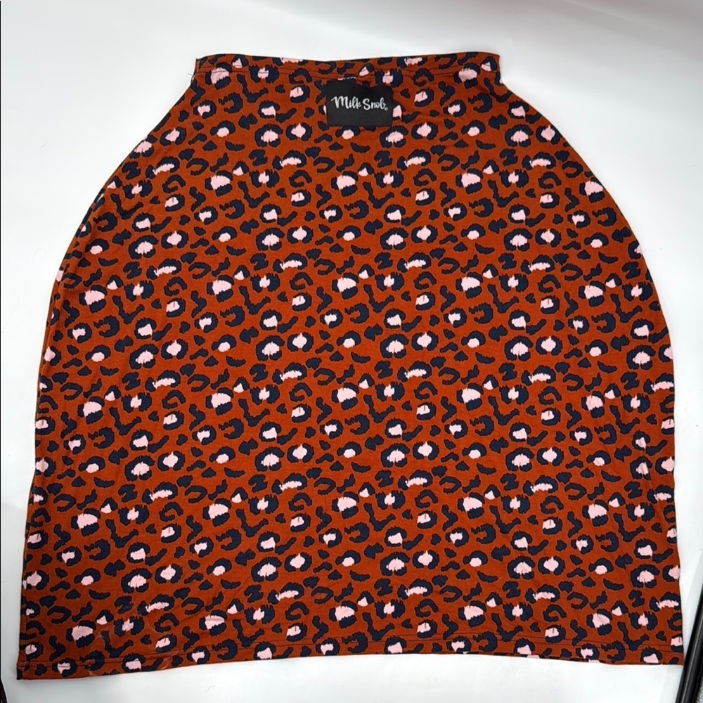 Milk Snob Stretchy Car Seat and Nursing Breastfeeding Cover Animal Cheetah Print